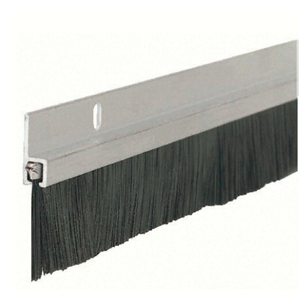 ZOCALO PUERTA C/CEPILLO ALUMINIO NATURAL 80CM - N/a 