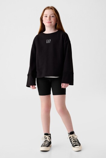 Calza Biker Niña Black