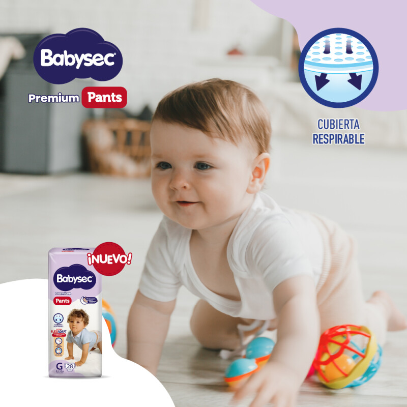 Pañales Babysec Pants Premium Talle G 28 Uds. Pañales Babysec Pants Premium Talle G 28 Uds.