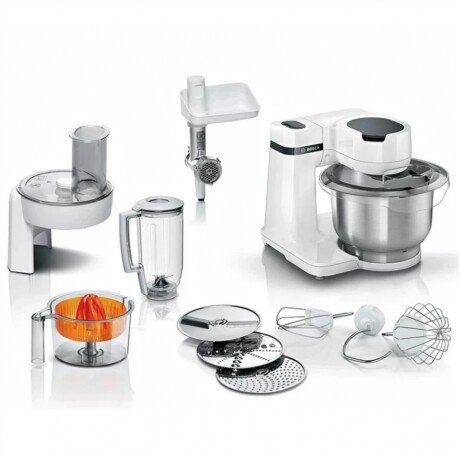 Robot De Cocina BOSCH MUMS2EW40 700W Con Procesadora De Alimentos Y Accesorios Robot De Cocina BOSCH MUMS2EW40 700W Con Procesadora De Alimentos Y Accesorios