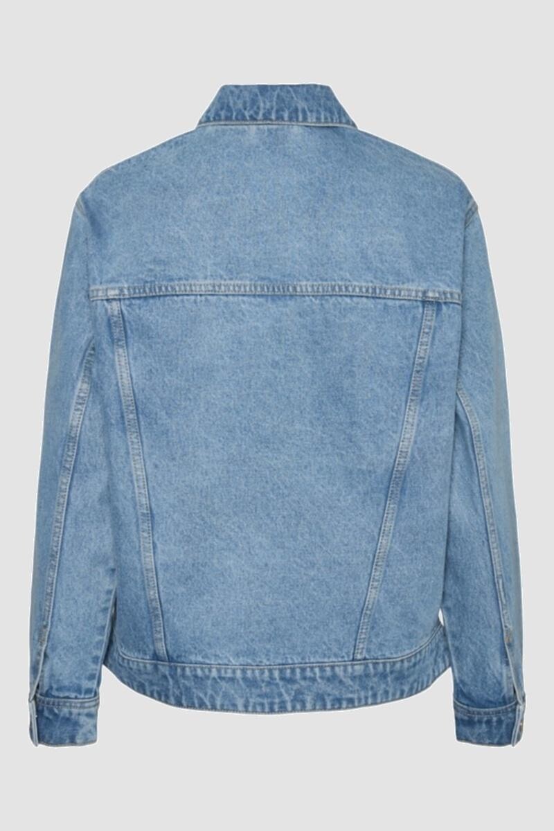 Chaqueta Katrina Denim Relaxed Fit Medium Blue Denim