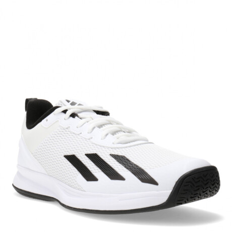 Championes de Hombre Adidas Courtflash Speed Blanco - Negro