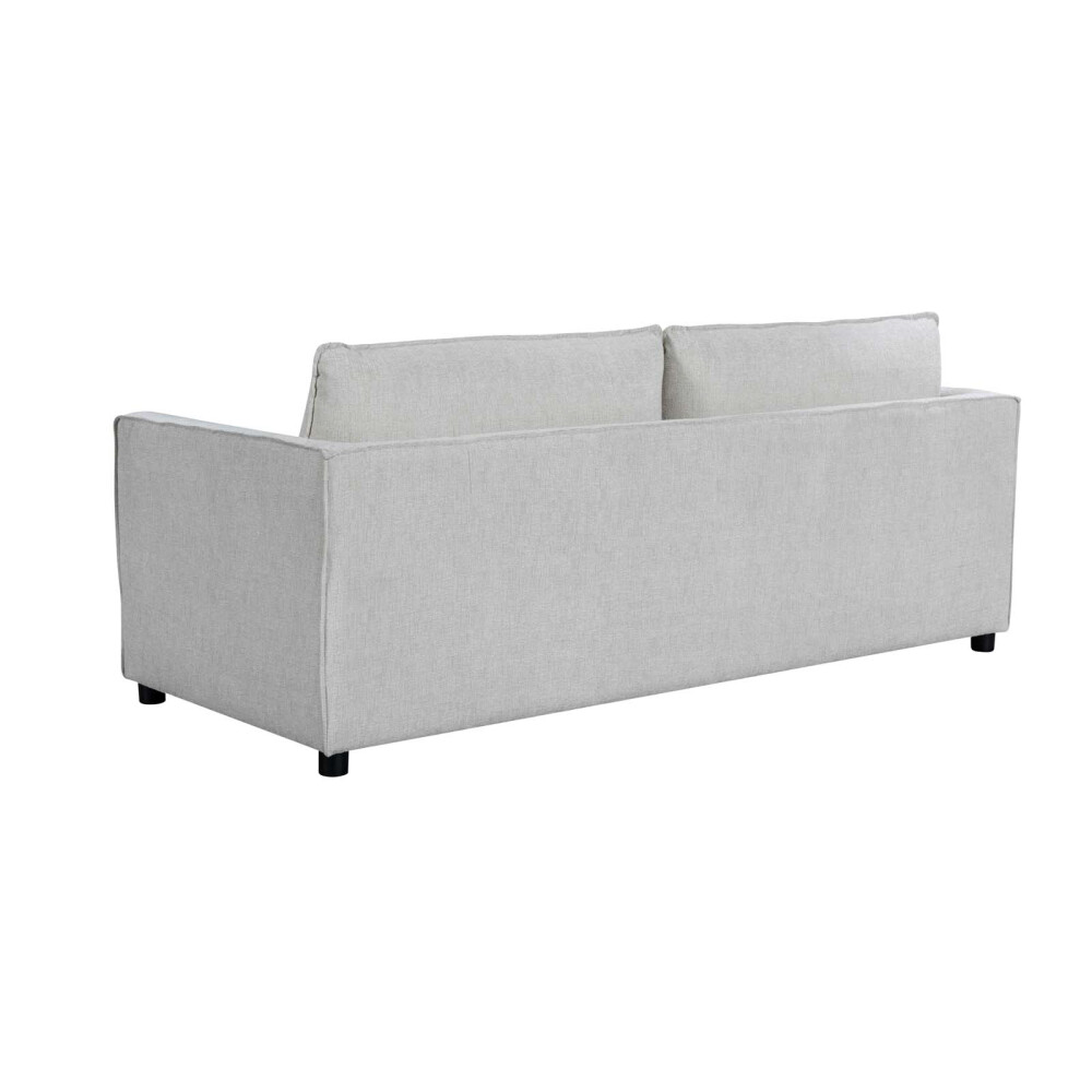 SOFÁ 3 CUERPOS TELA NATURAL-BEIGE AMSTERDAM BEIGE