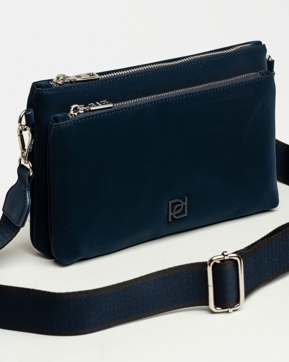 Bandolera Lily en gomato Azul