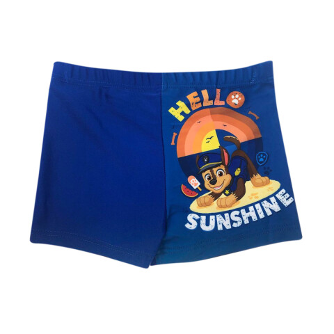 Malla Short Infantil Paw Patrol Varios Diseños AZUL