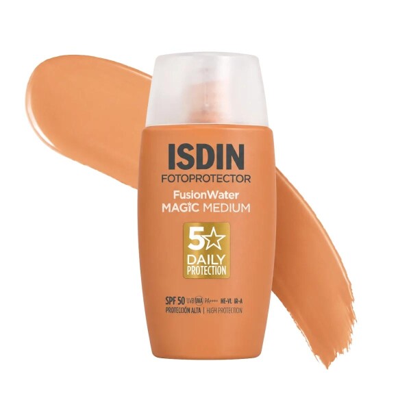 Protector Solar Fusion Water con Color - Isdin Protector Solar Fusion Water con Color - Isdin