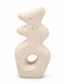 ESCULTURA DISEÑO OFF WHITE