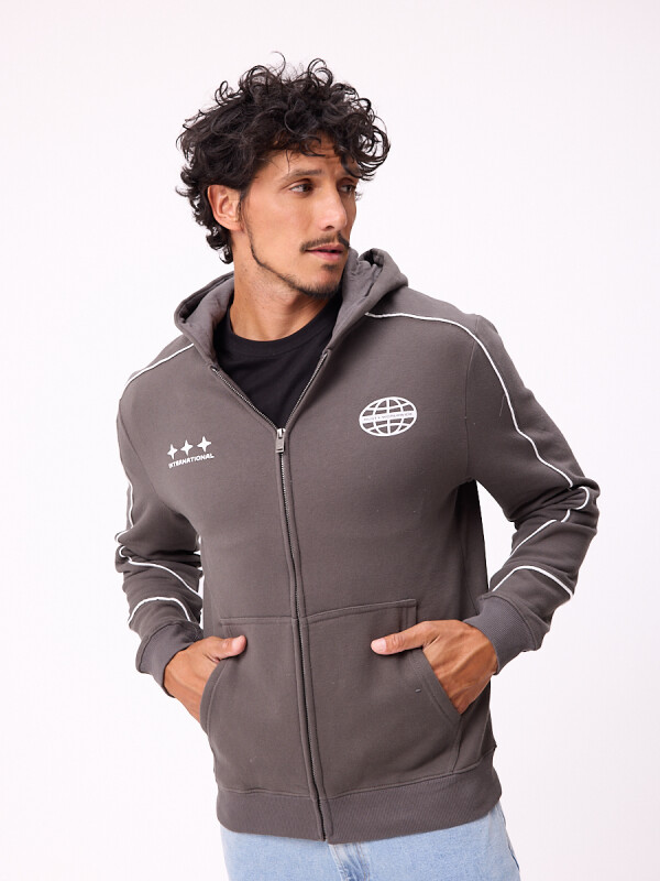 CANGURO C/C ILAN RUSTY Gris Oscuro