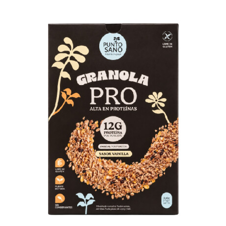 Granola Pro 300g Sanor Vainilla Punto Sano Granola Pro 300g Sanor Vainilla Punto Sano