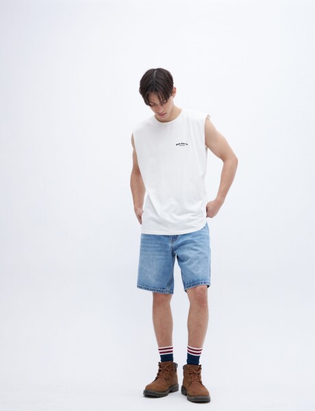 Musculosa Gary Off white