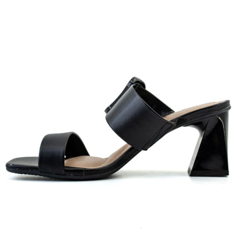 Sandalias Beira Rio tira ancha c/hebilla de Mujer - 8471.101-9569 Negro