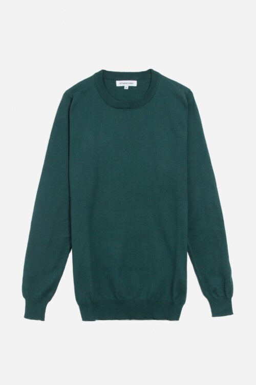 Sweater escote a la base VERDE