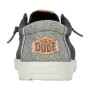 Wally Jute - Hombre Black/Granite Grey