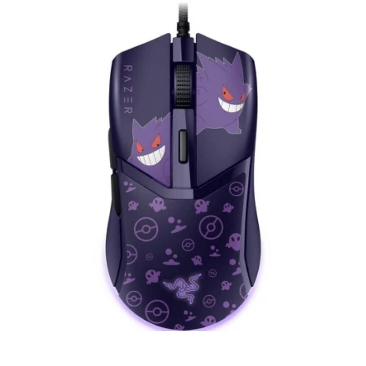 Mouse Cableado Razer Cobra - Pokémon Gengar 