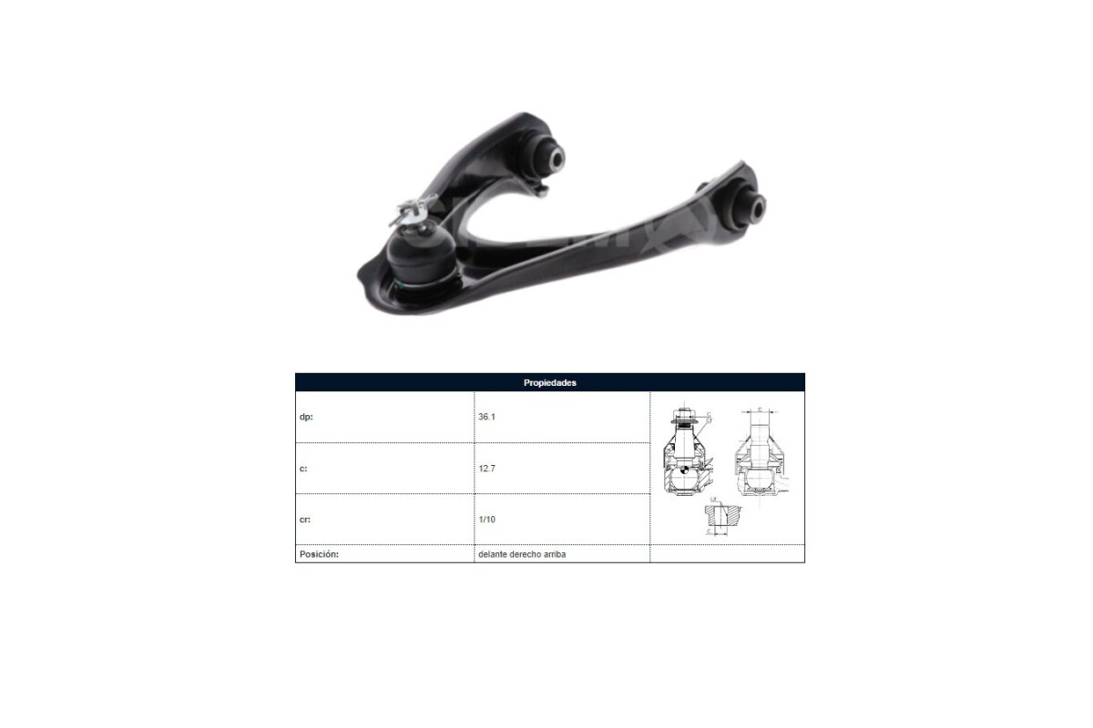 Parilla De Suspension Delantera Honda Crv 95-01 Der Parilla De Suspension Delantera Honda Crv 95-01 Der