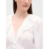 LS RUFFLE COLLAR TOP NEW OFF WHITE