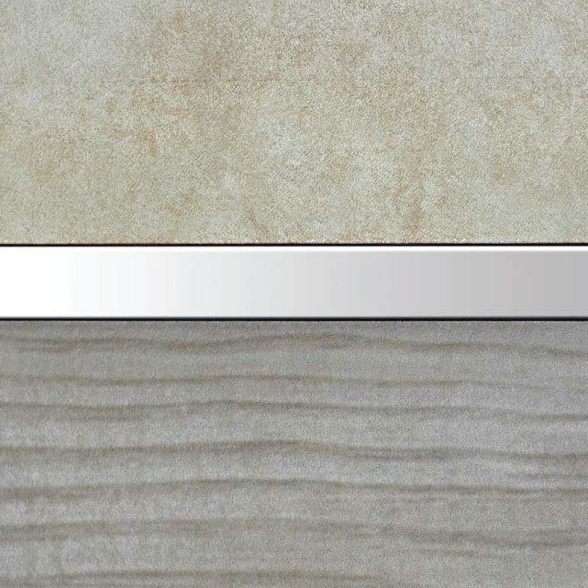 Listello Clásico de Acero Inoxidable Brillante 