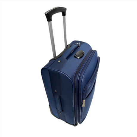 Valija lisa carry on 4 ruedas Azul.