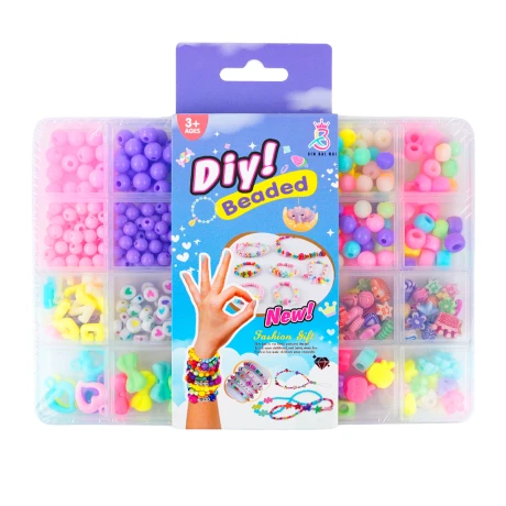 Caja con cuentas para armar pulseras y collares Caja con cuentas para armar pulseras y collares