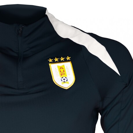 NIKE REMERA ZIP URUGUAY Blue