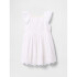 EYELET DRESS OPTIC WHITE V6