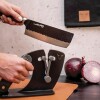 Cuchillo Hacha De Cocina Wayu Acero De Carbono Cuchillo Hacha De Cocina Wayu Acero De Carbono
