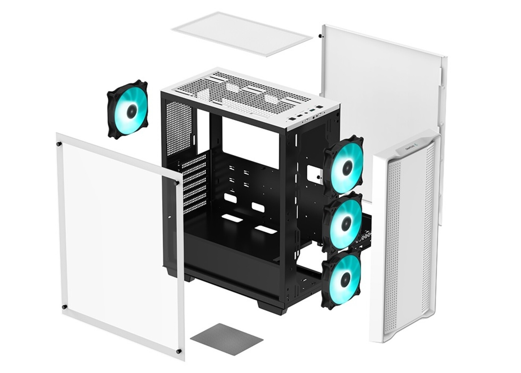 Gabinete Deepcool CC560 V2 Blanco 