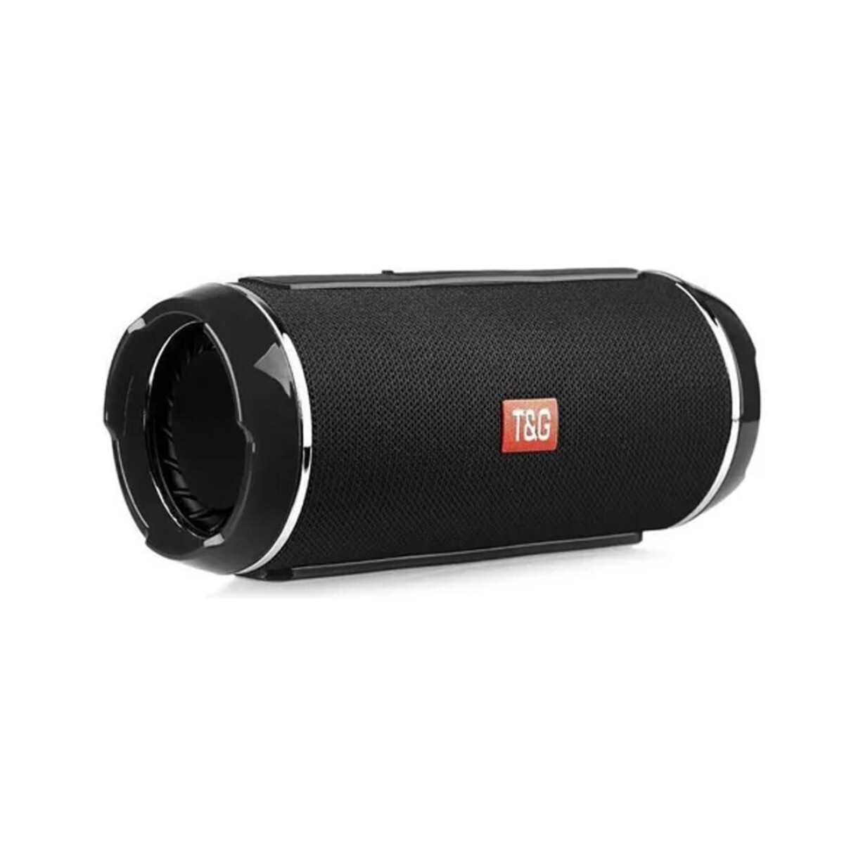 PARLANTE PORTÁTIL BLUETOOTH TG116 CILINDRO SIMIL FLIP NEGRO 