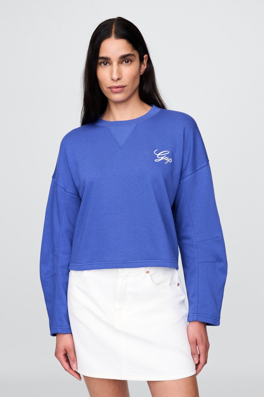 Canguro Logo Gap Sin Felpa Mujer Dazzling Blue V2