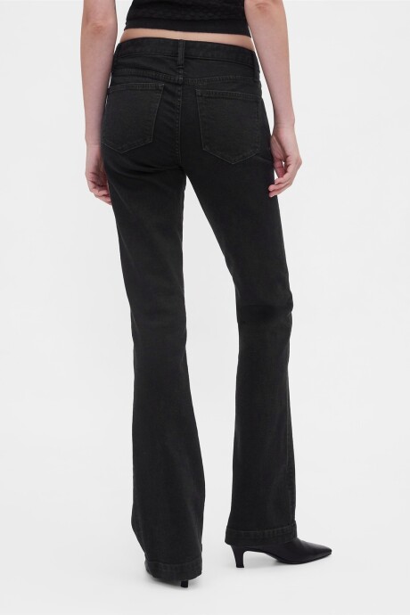 Jean Long And Lean Mujer Black 1