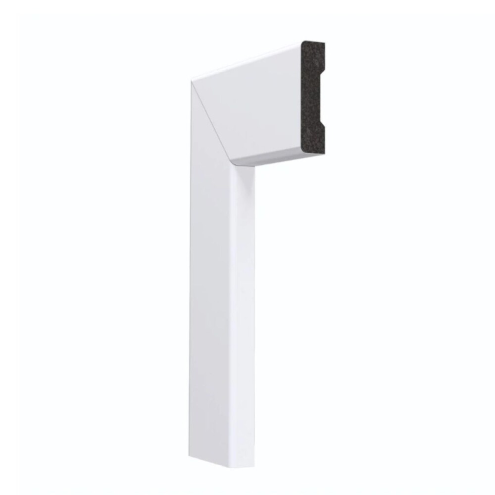 Zócalo cubre canto Santa Luzia 58x2145mm Blanco pintable Zócalo Cubre Canto Santa Luzia 58x2145mm Blanco Pintable