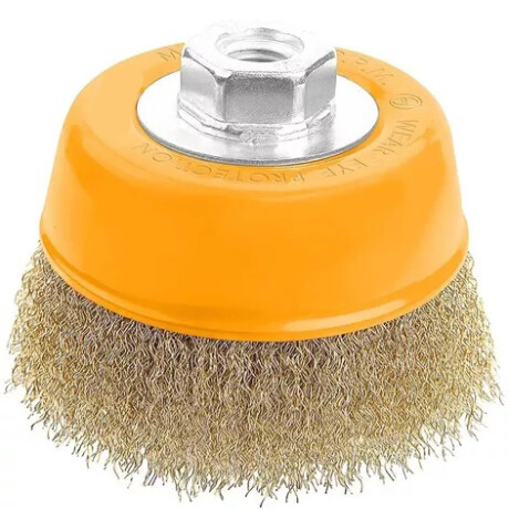 TOLSEN CEPILLO COPA BRONCEADO AMOLADORA 100MM Tolsen Cepillo Copa Bronceado Amoladora 100mm