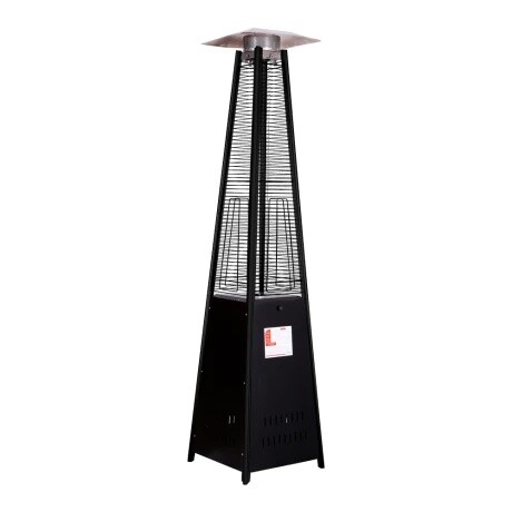 Estufa a gas de patio pirámide - Negro Estufa a gas de patio pirámide - Negro