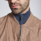 Campera bomber gamuza topo