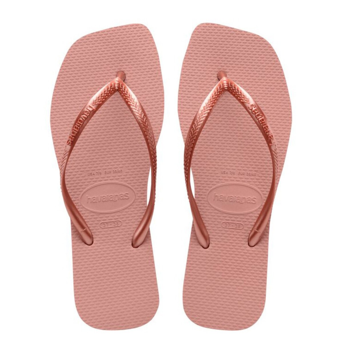 Sandalias de Mujer Havaianas Slime Square - Rosado 