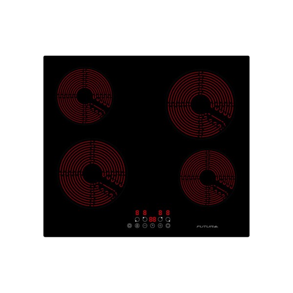 Anafe vitrocerámica Futura Plus FUT-PV4Z negro