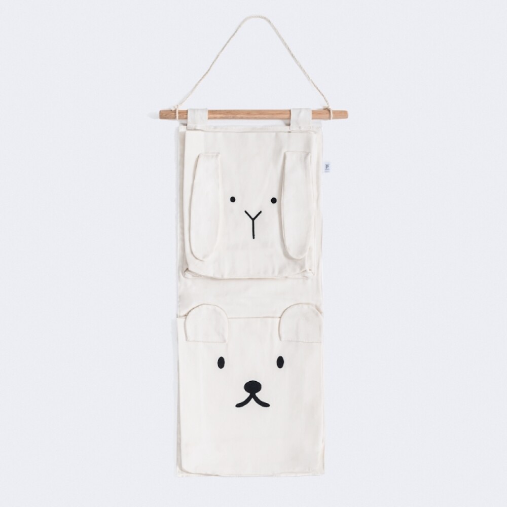 Organizador para niños color crudo – 24 x 57