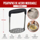Pisapapas 17,5cm INOX