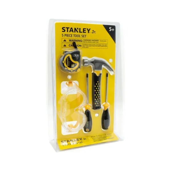 KIT DE JUGUETE 5 HERRAMIENTAS STANLEY JR Kit De Juguete 5 Herramientas Stanley Jr