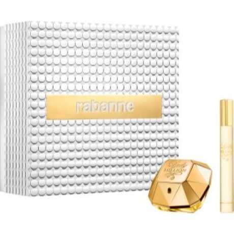 Cofre Perfume Paco Rabanne Lady Million EDP 50ml + MG 10ml Cofre Perfume Paco Rabanne Lady Million EDP 50ml + MG 10ml