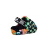 Fluff Yeah Slide Checks - Mujer Black Multi