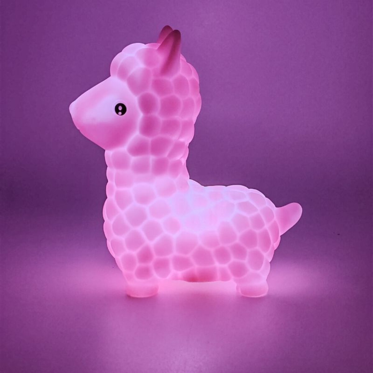 Veladora Llama con luz - Rosado 