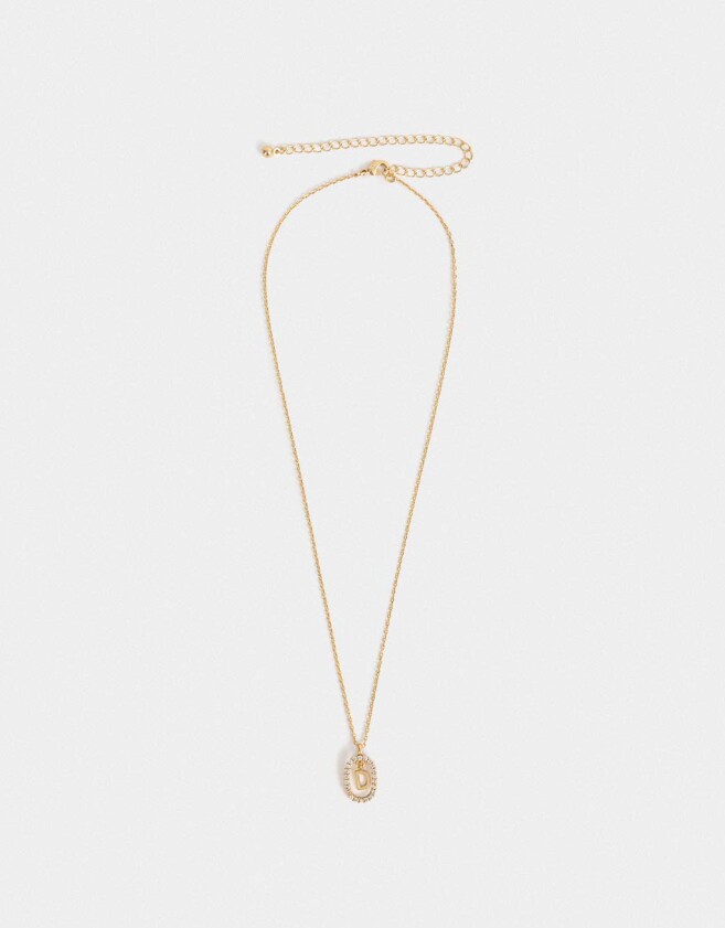 Cadena Corta con Dije Premium Gold Cortos - Dorado