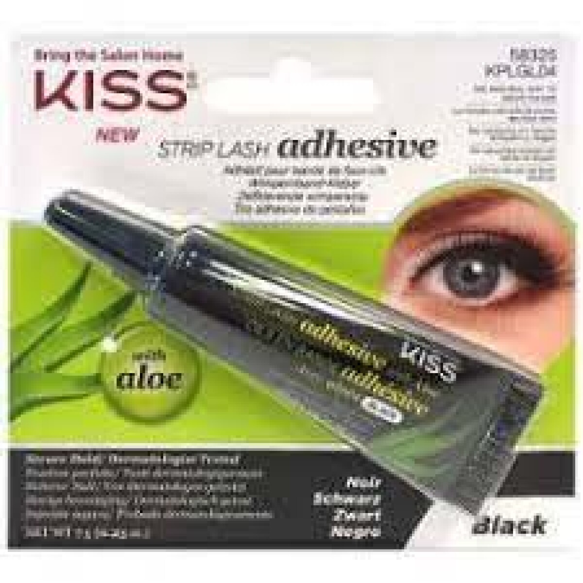 Kiss Everez Aloe Vera Adhesive-Latex Bla 