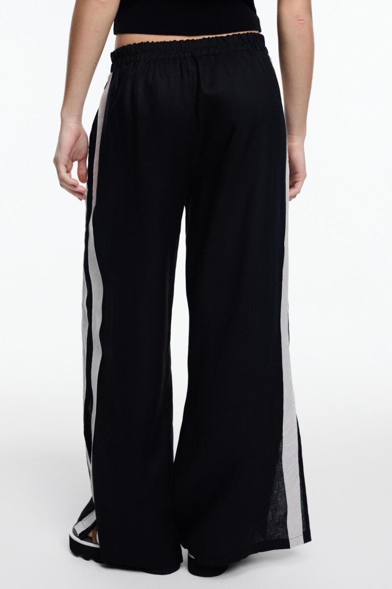 PANTALON TIRAS Negro