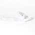 Sandalias Logo Matese Unisex White - Black