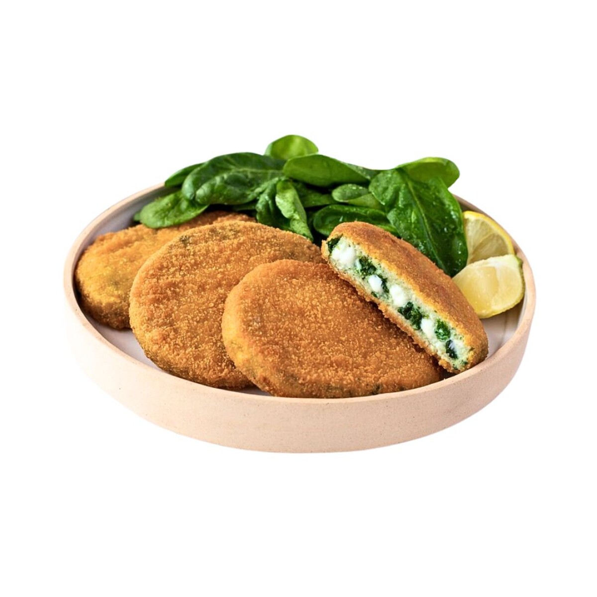 Medallones de Merluza con Espinaca y Queso Solimeno - 1 kg 