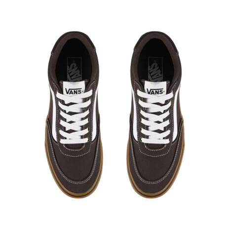 VANS BROOKLYN LS DARK BROWN
