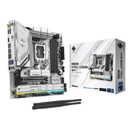 Mother Asrock B860M Steel Legend Lga 1851 Wifi 001