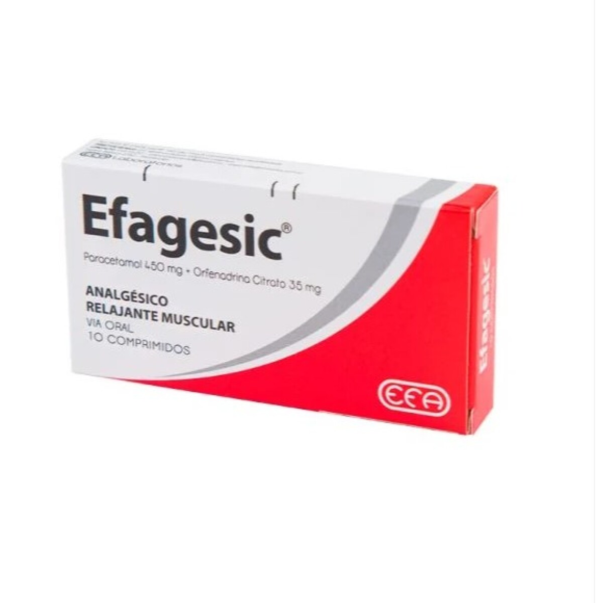 Efagesic 450 mg x10 comprimidos 